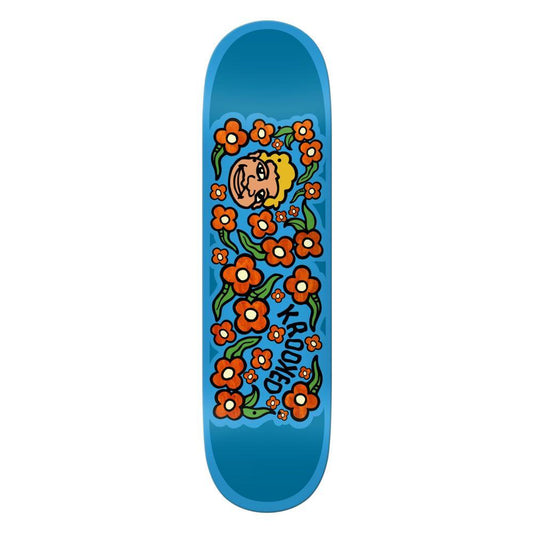 Krooked Skateboard Deck Team Sweatpants Redux Blue 8.5"