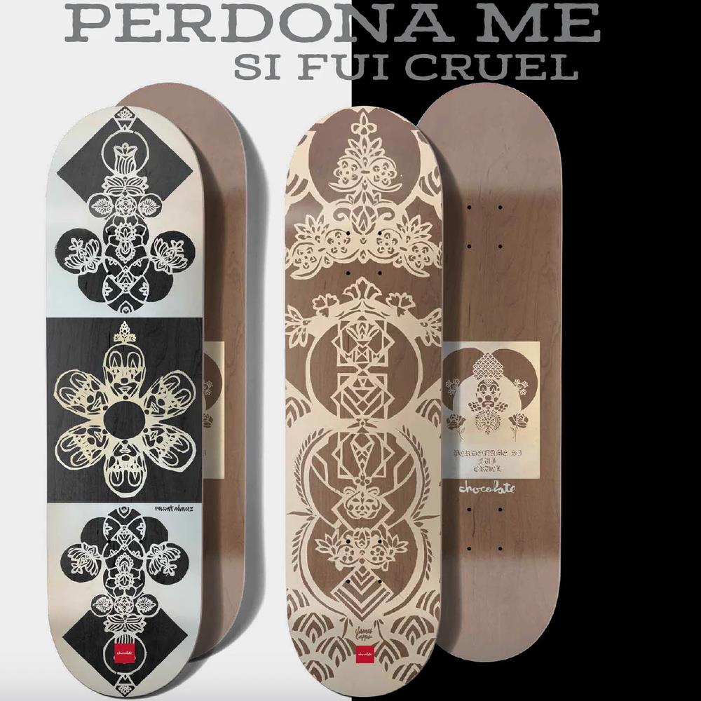 Chocolate Capps Perdona Me Skateboard Deck G039 8.5"