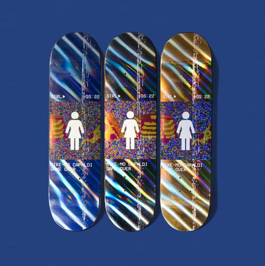 Girl Skateboards Mike Mo Game Over Blindbag Ltd Edition Skateboard Deck 8.25"