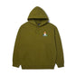 Huf Prism TT Pullover Hooded Sweatshirt Olive Green