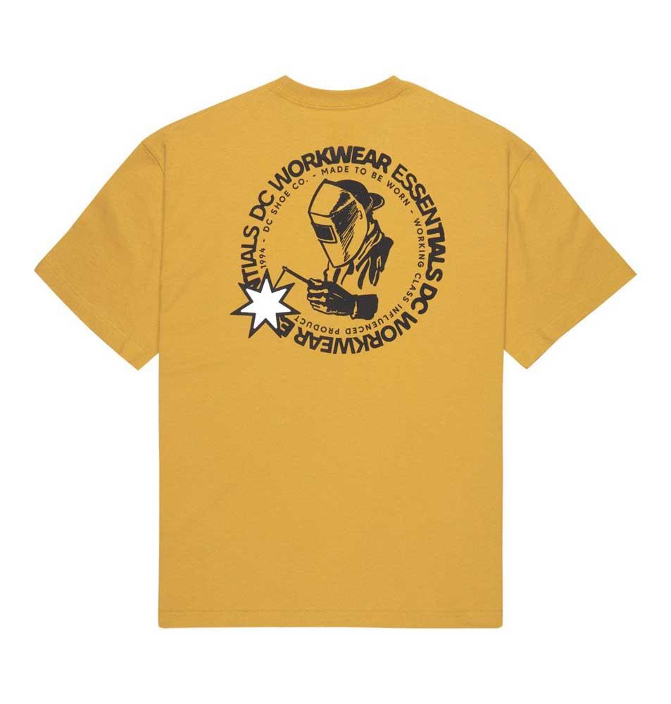 DC Tig Master Short Sleeve T-Shirt Golden Olive