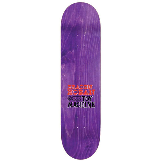 Toy Machine Skateboard Deck Hoban Mind Control 8.63"