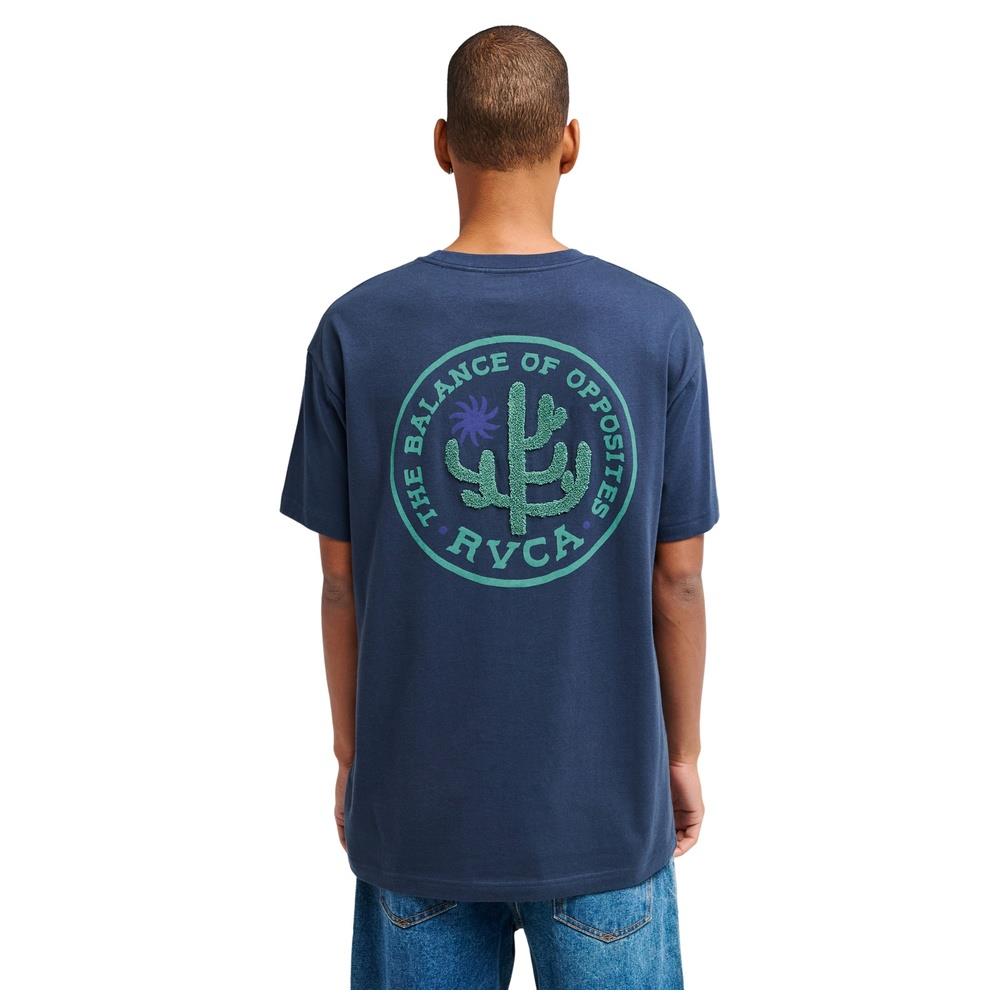 RVCA Sanctum Short Sleeve T-Shirt Moody Blue