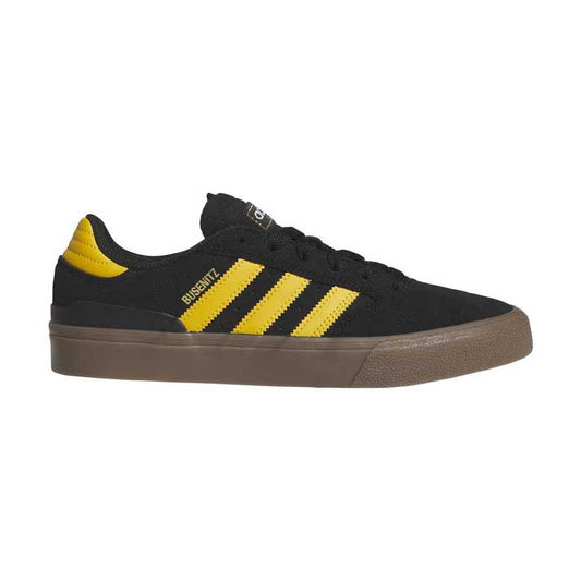 Adidas Skateboarding Busenitz Vulc II Skate Shoes Core Black Pre Yellow Gum