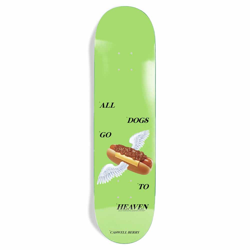 Jacuzzi Skateboards Unlimited Caswell Berry Hot Dog Heaven Ex7 Skateboard Deck Multi Colour 8.25"