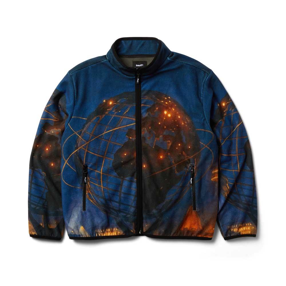 Huf Flushing Polar Fleece Jacket Multi