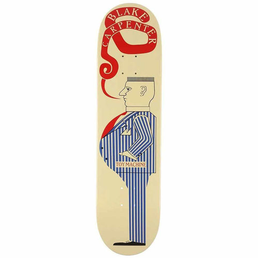 Toy Machine Skateboard Deck Carpenter Suit 8.13"