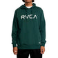 RVCA Big RVCA Hooded Sweatshirt Hunter Green