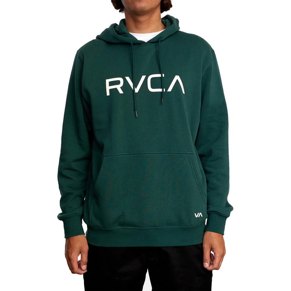 RVCA Big RVCA Hooded Sweatshirt Hunter Green