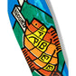 Krooked Barbee Trophy Skateboard Deck Blue 9.5"