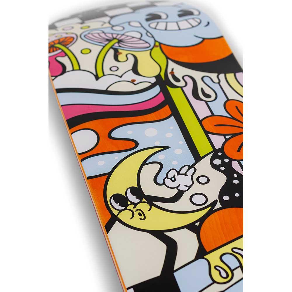 Enuff Designer Skateboard Deck Meltworld Dazed 8"