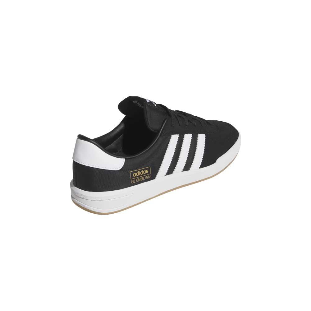Adidas Skateboarding Glenburn Skate Shoes Core Black Feather White Gum