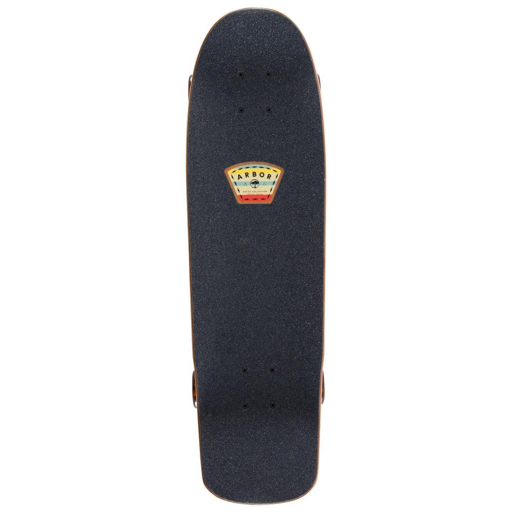 Arbor Cruiser Complete Skateboard Jess Mudgett Pilsner Multi 28.75"