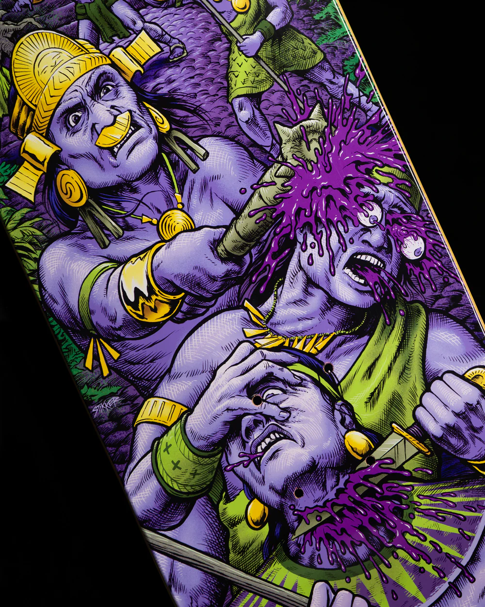 Creature Pro Skatebord Deck Gonzalez Warriors VX Deck Multi 8.38"
