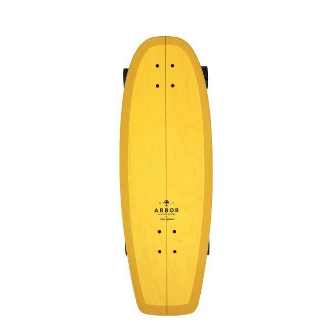 Arbor Surfskate C7 Shaper Warren Yellow Complete Cruiser Skateboard 29 IN