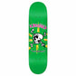 Krooked Skateboard Deck Style Green 8.12"