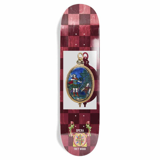 Opera Skateboards Trey Wood Pendant Ex7 Skateboard Deck Multi Colour 8.25"