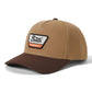 Brixton Linwood C NetPlus Snapback Cap Sand Pincone Brown