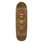 Santa Cruz Salba Firedance Pro Shaped Black Orange Skateboard Deck 8.8"