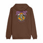 Santa Cruz Out Of Time Hooded Sweatshirt Coffee Brown