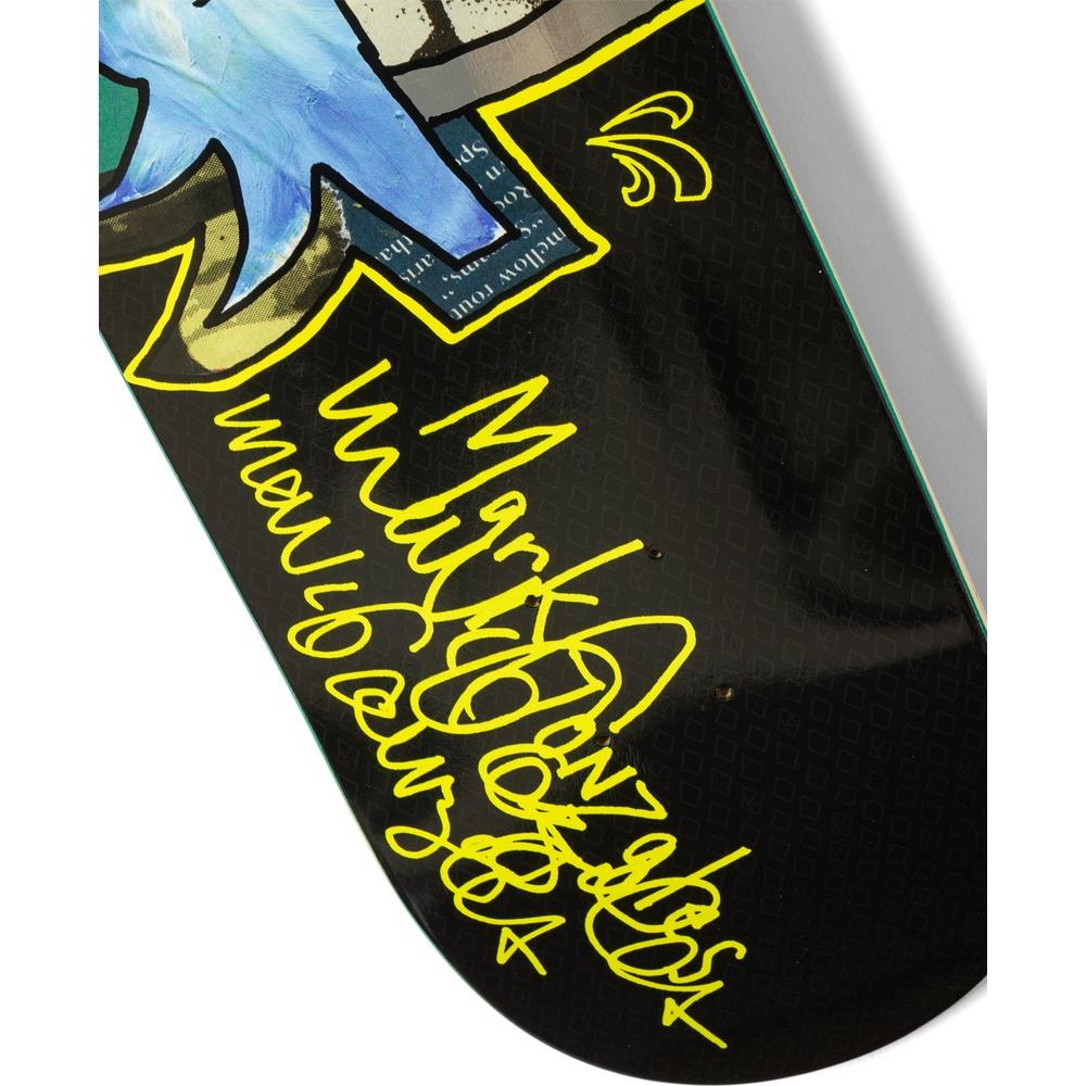 Krooked Gonz Sig  Skateboard Deck Black 8.5"
