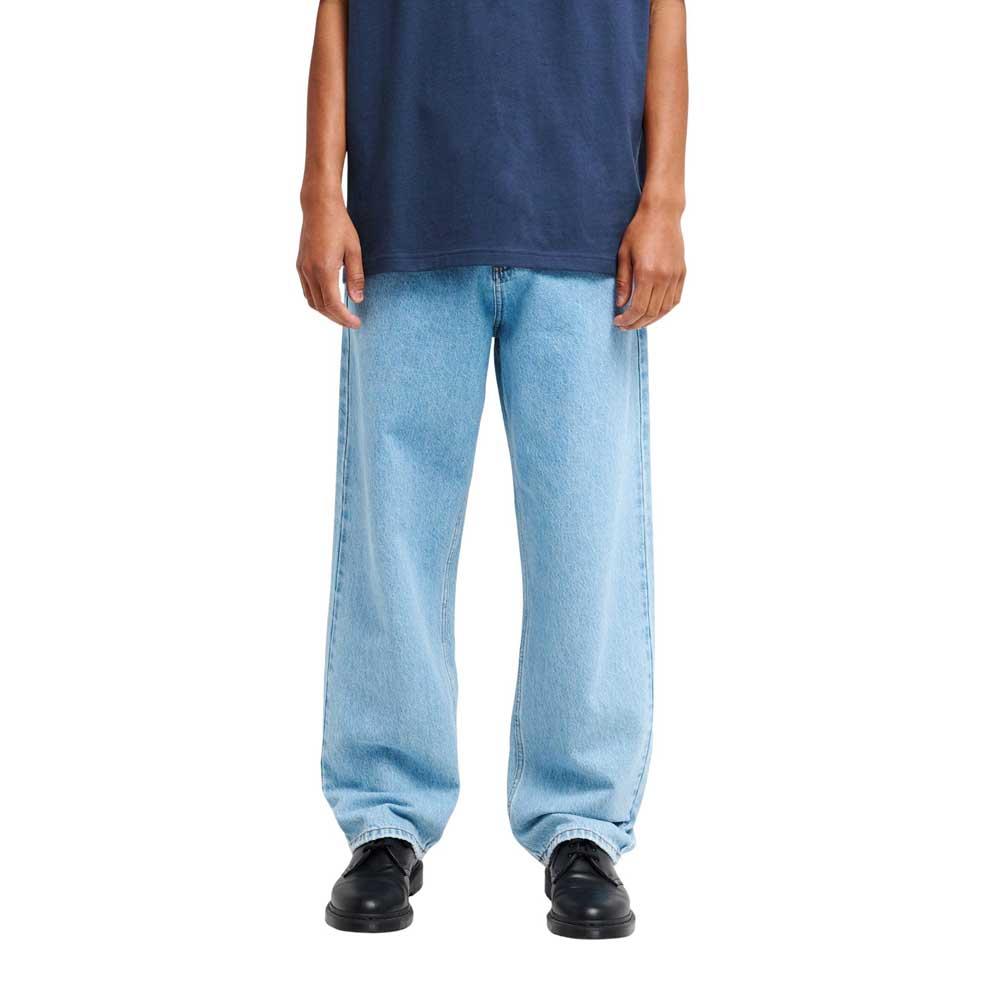 RVCA Skate Denim 5 Pocket Jeans Bleach Wash