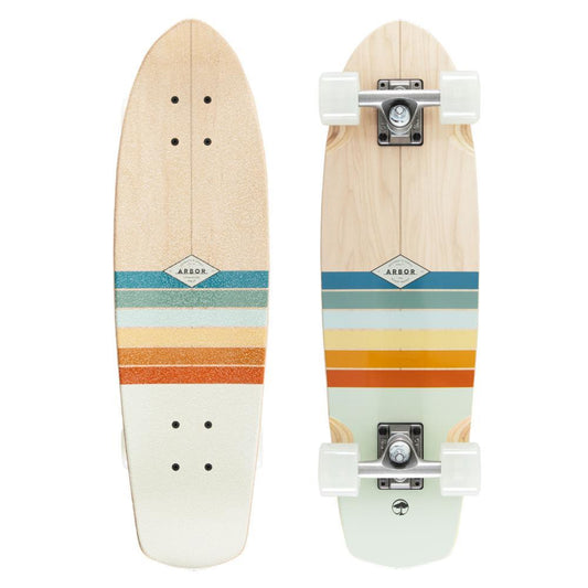 Arbor Cruiser Complete Skateboard Foundation Pocket Rocket Multi 27"