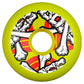 Powell-Peralta Cross Bones Yellow Skateboard Wheels 64mm 97A