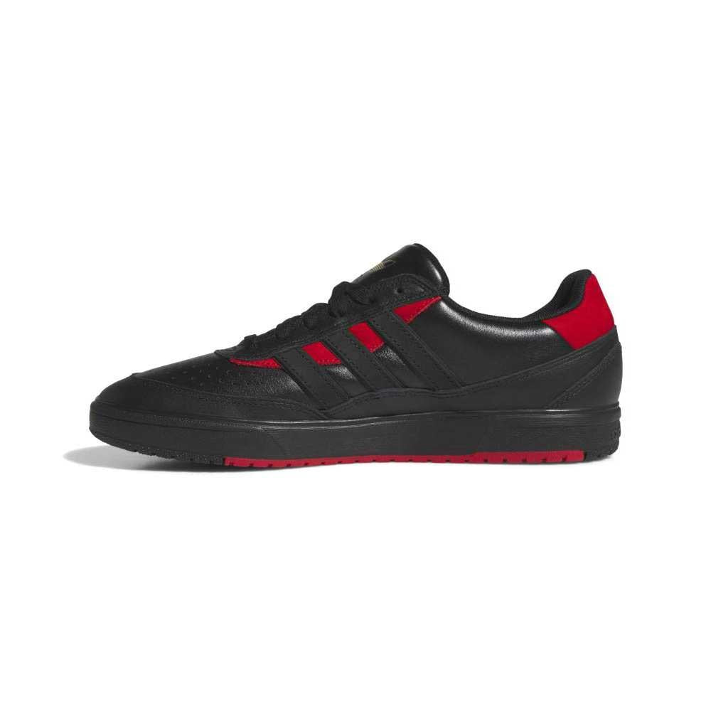 Adidas Skateboarding Tyshawn II Skate Shoes Core Black Black Better Scarlet