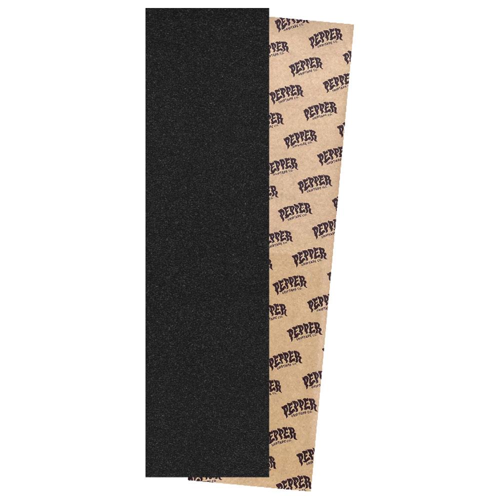 Pepper XG Skateboard Griptape Sheet Black 9" x 33.5"