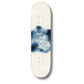 Polar Skateboards Team Stroke Logo Cream Skateboard Deck 8.5"