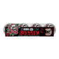 OJ Skateboard Wheels Dressen Rose Skull Dual Duro 99a/95a White 56mm