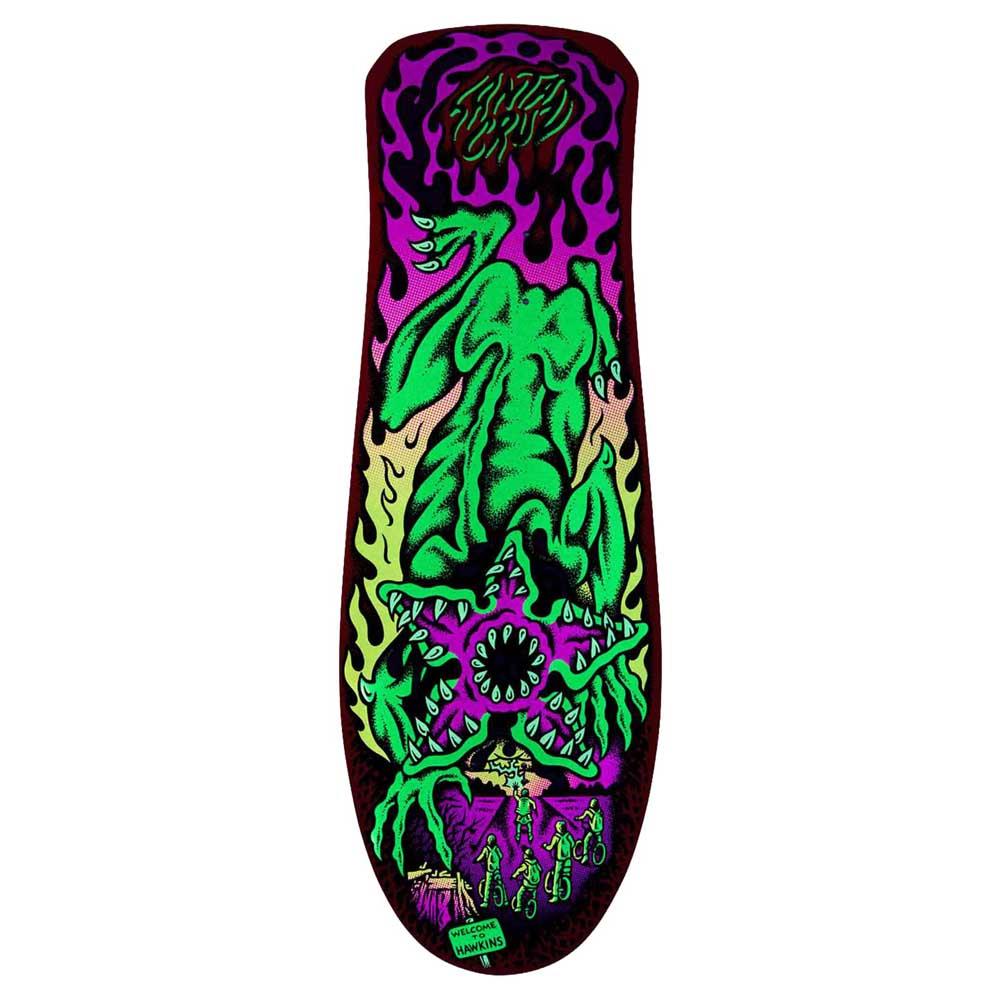 Santa Cruz X Stranger Things Demogorgon Skateboard Deck Orange 10.1"