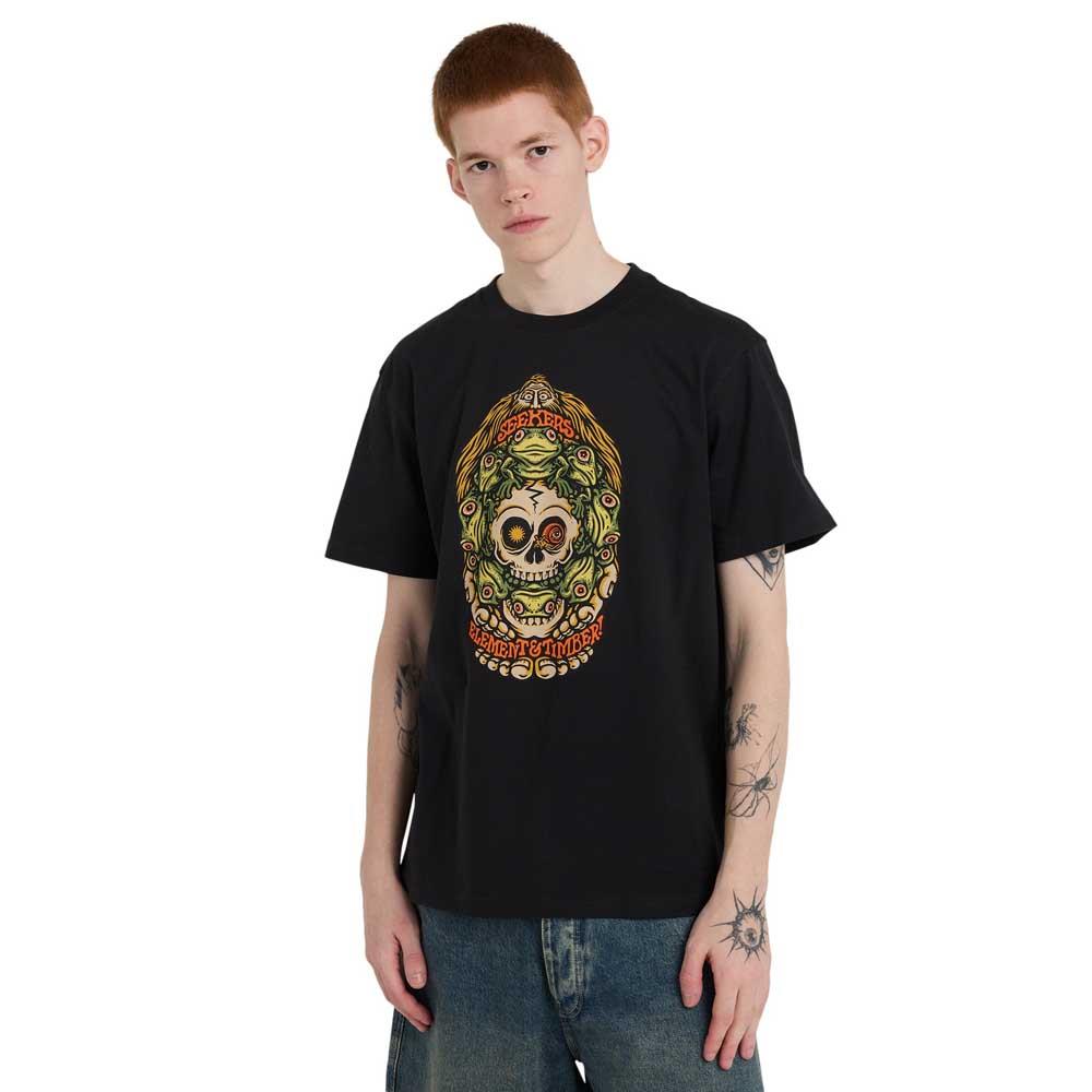 Element Timber Orbit Short Sleeve T-Shirt Off Black