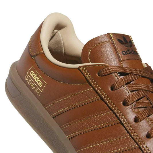Adidas Skateboarding Glenburn Skate Shoes Dusky Bronze Gold Metallic Gum