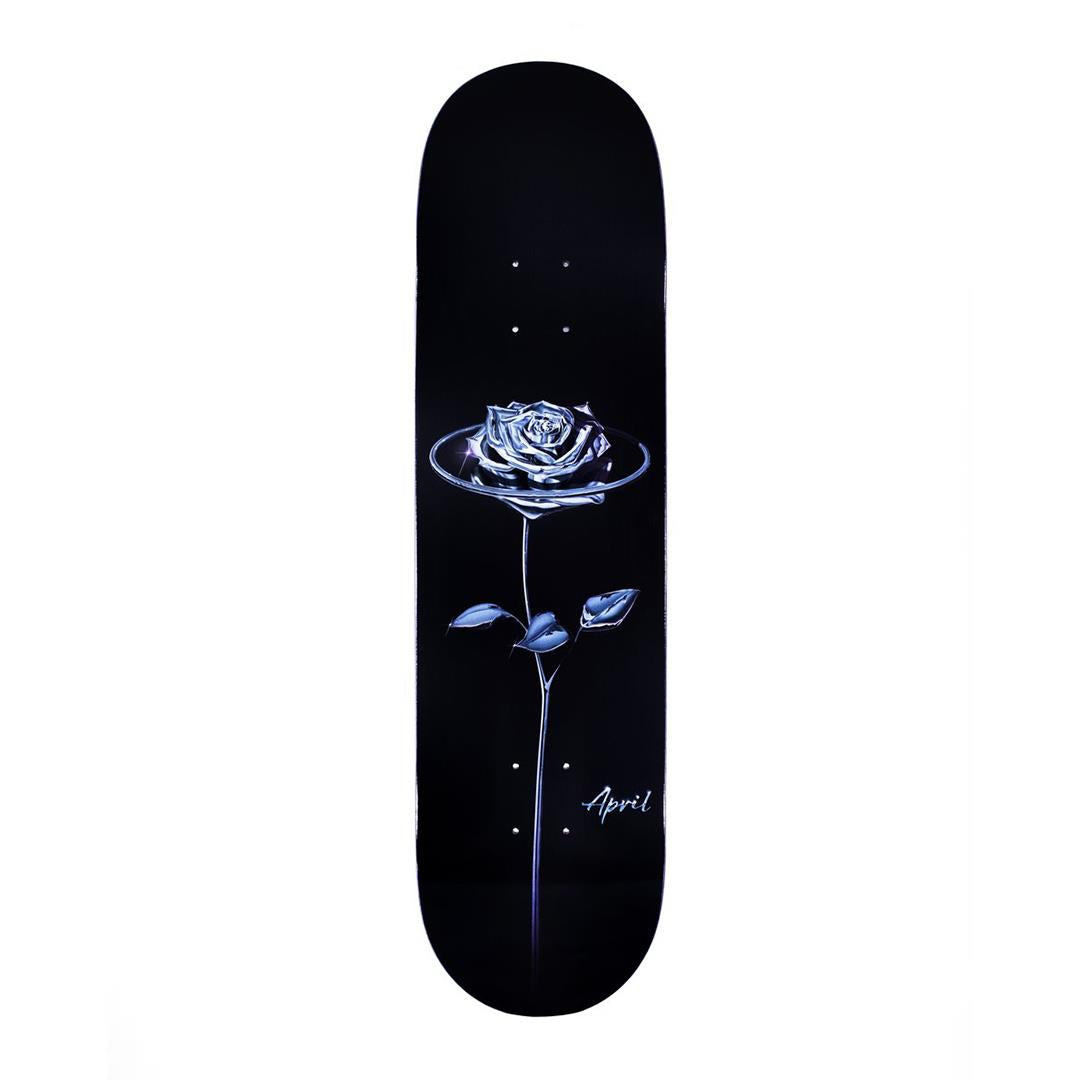 April Skateboards Chrome Rose Skateboard Deck 8.5"