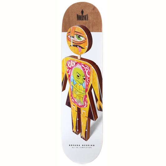 Girl Modernica X Ed Templeton Skateboard Deck Breana Geering 8"