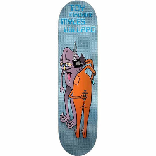 Toy Machine Willard Brain Chip Skateboard Deck 8"