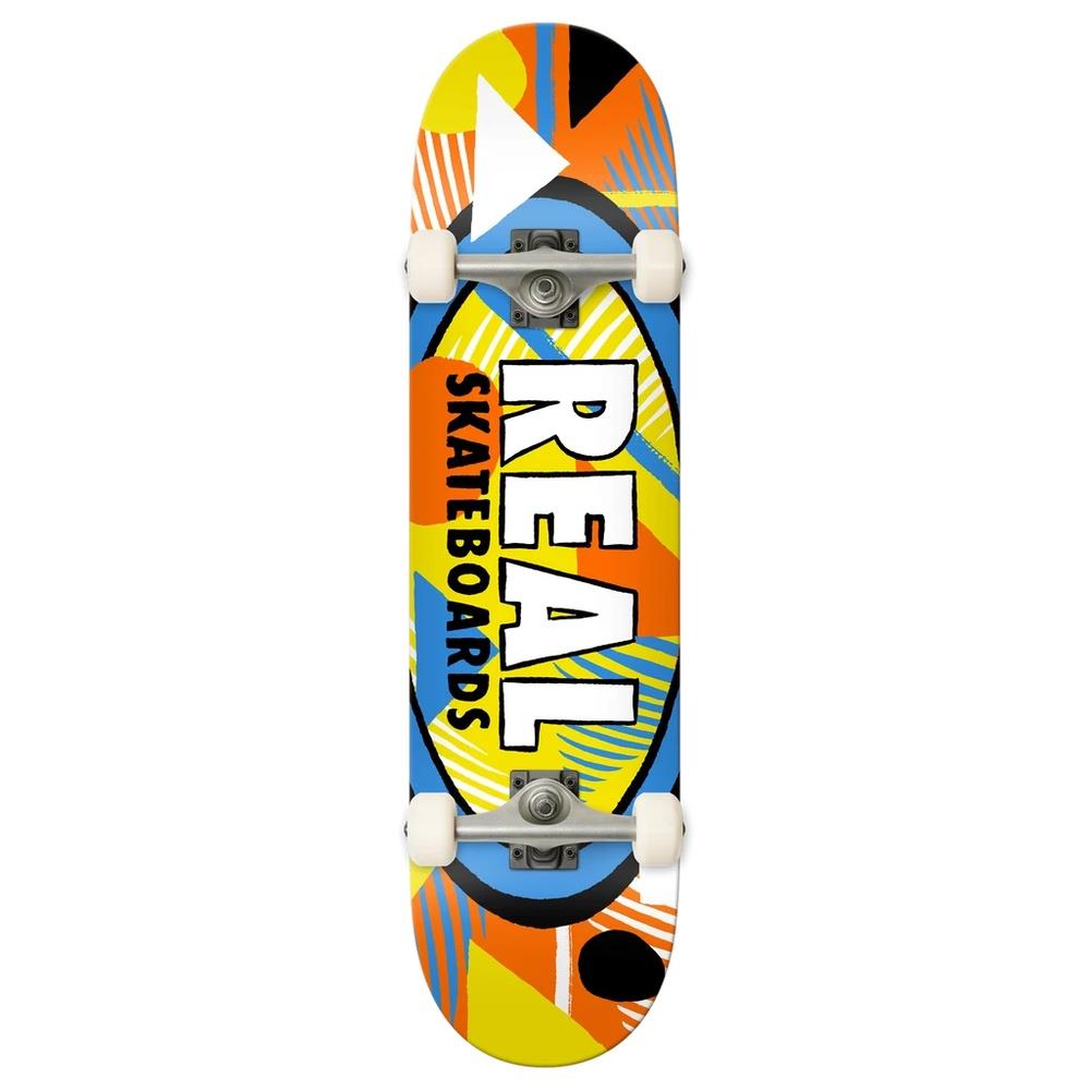 Real Hatched Factory Complete Skateboard Mini Multi 7.3"