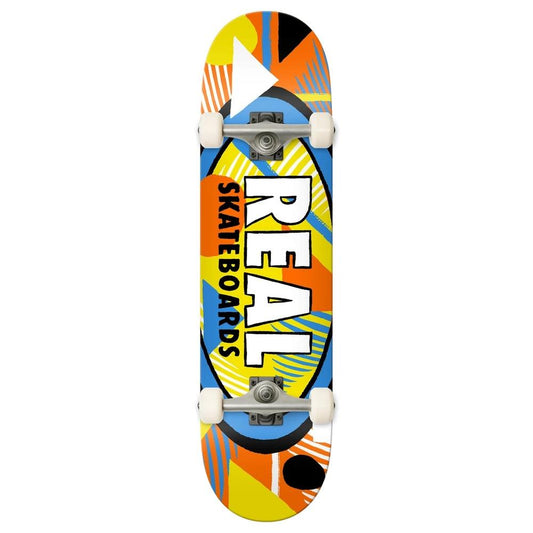 Real Hatched Factory Complete Skateboard Mini Multi 7.3"