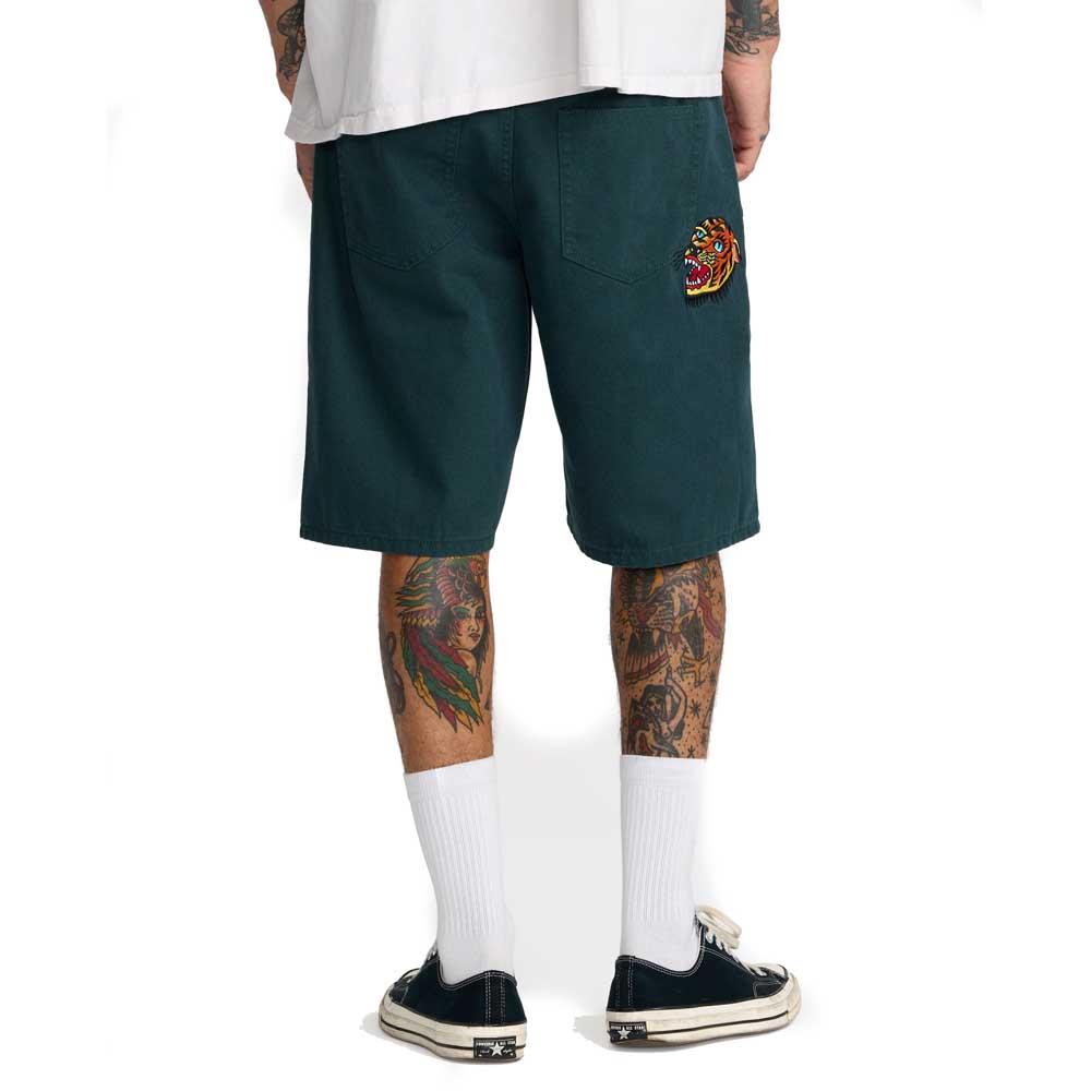 RVCA Kaleb 5 Pocket Shorts Hunter Green