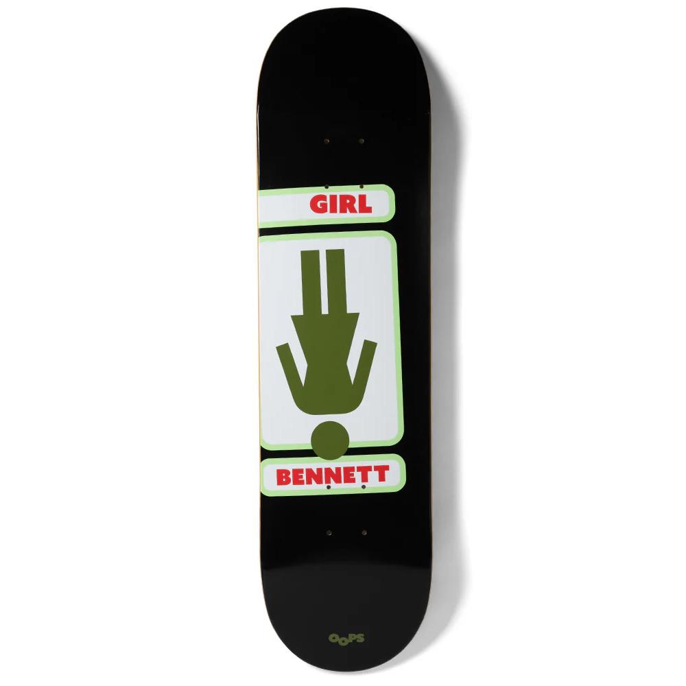 Girl Bennett Oops Skateboard Deck G053 8.5"