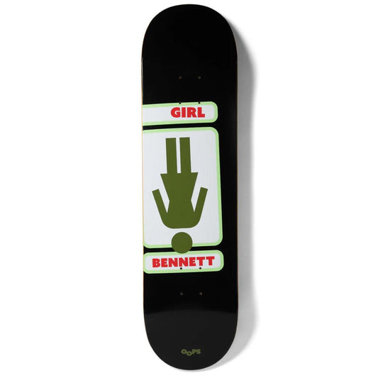 Girl Bennett Oops Skateboard Deck G053 8.5"