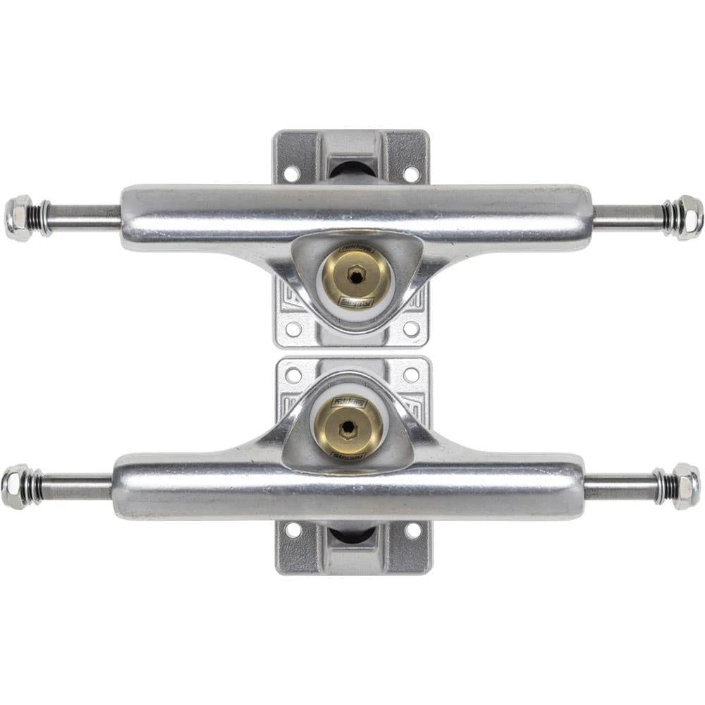 Slappy ST1 Ultra Low Inverted Hollow Lights Skateboard Trucks Polished Gold 9"