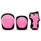 SFR Essentials Youth Triple Pad Set Elbow Knee Wrist Pink