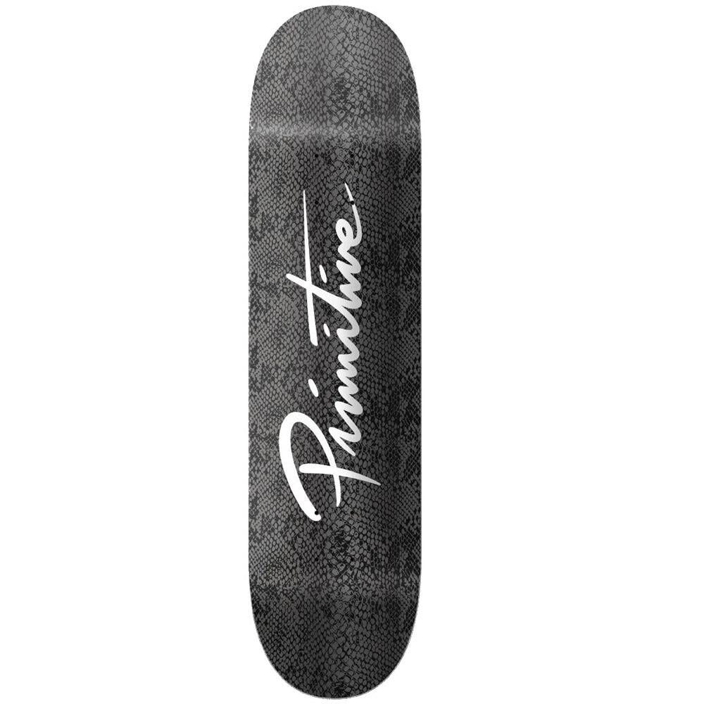 Primitive Scales Nuevo Team Skateboard Deck Silver 8.38''