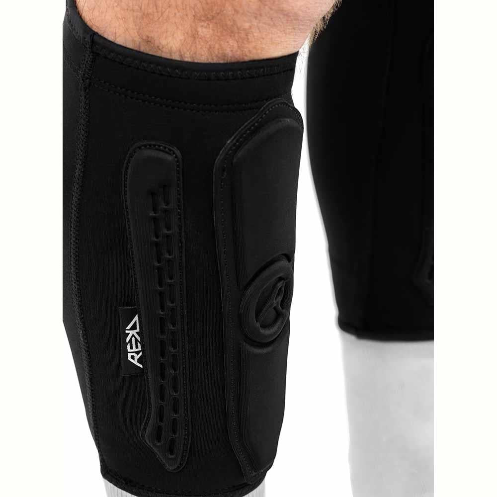 REKD Energy Covert Shin Impact Guards Black Short