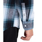 DC Shoe Co Marshal Flannel Shirt Storm Blue