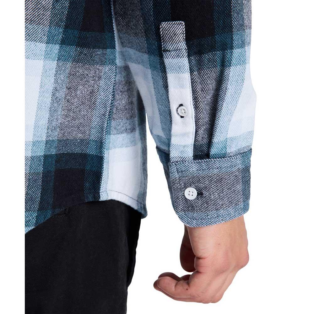 DC Shoe Co Marshal Flannel Shirt Storm Blue
