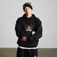 Huf Chaos Pullover Hooded Sweatshirt Black
